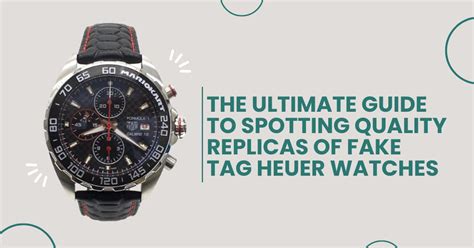 spotting a tag heuer